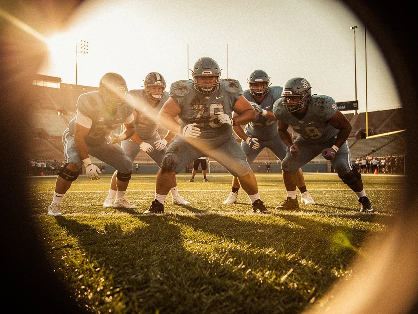 Aaron Donald in Los Angeles Rams uniform rushing the passer during an NFL regular season game