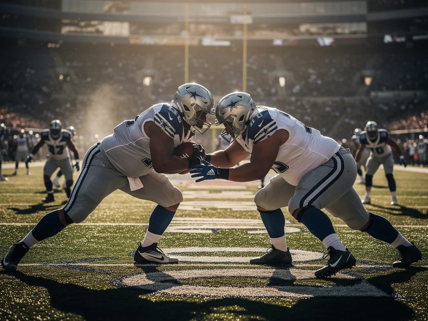Detroit Lions left tackle Taylor Decker in uniform during an NFL game at Ford Field