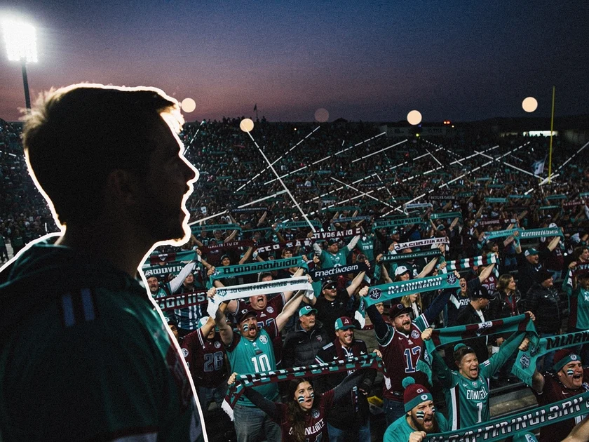 Joe Burrow in Cincinnati Bengals uniform preparing to face the Baltimore Ravens defensive front in 2