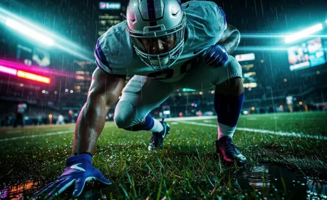 Los Angeles Rams defensive lineman Braden Fiske rushes the passer during a 2025 NFL game