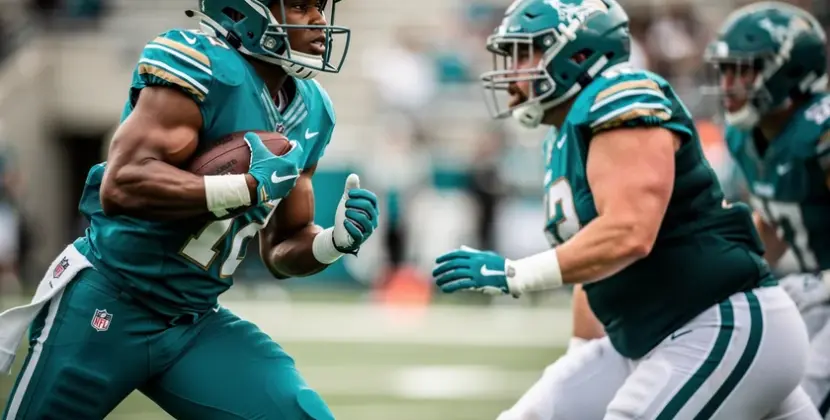 Minnesota Vikings wide receiver Jordan Addison running a route during an NFL game in 2025