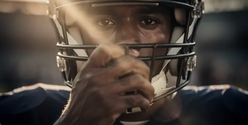 New York Giants helmet and MetLife Stadium field ahead of the 2026 NFL offseason and draft