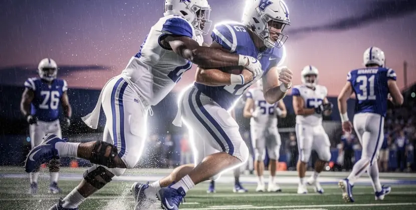 Patrick Mahomes drops back to pass for the Kansas City Chiefs during a 2025 NFL regular season game