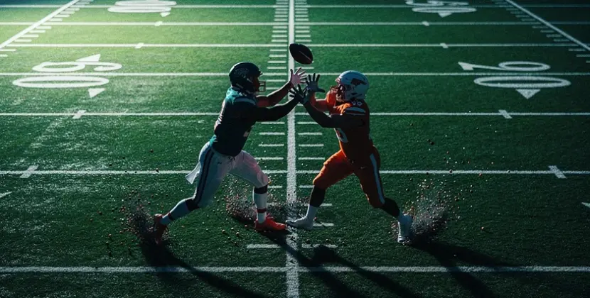 Pittsburgh Steelers safety DeShon Elliott in action during an NFL game at Acrisure Stadium