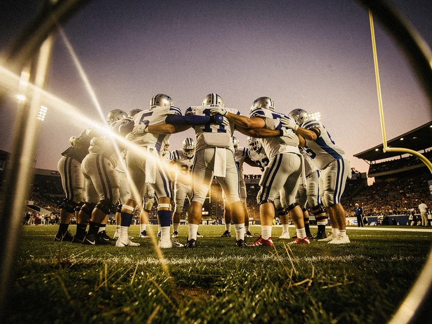 Baltimore Ravens tight end Mark Andrews on the field as the team acquires Maxx Crosby via trade in 2