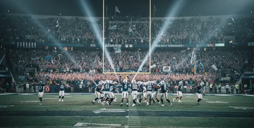Los Angeles Chargers offensive lineman in pass protection stance during 2026 NFL Draft preparation