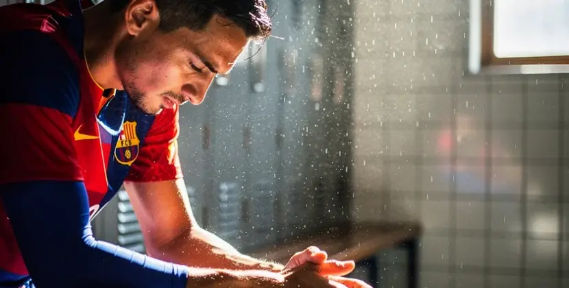 New York Jets helmet on field representing the franchise's 15-year NFL playoff drought